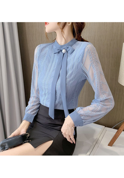 blouse wanita korea import T9046