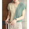 blouse rajut wanita korea import T9059