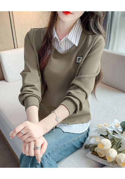 blouse wanita korea import T9054