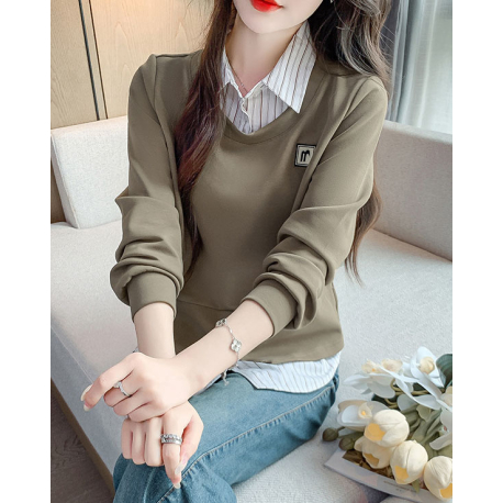 blouse wanita korea import T9054