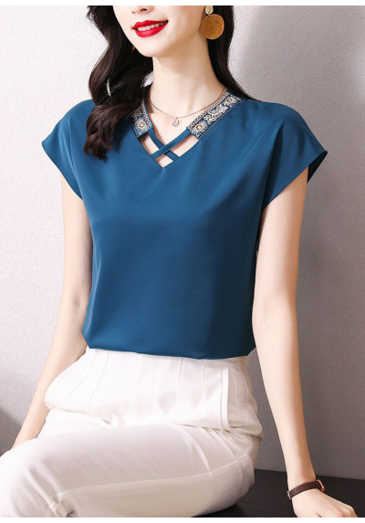 blouse wanita korea import T9061