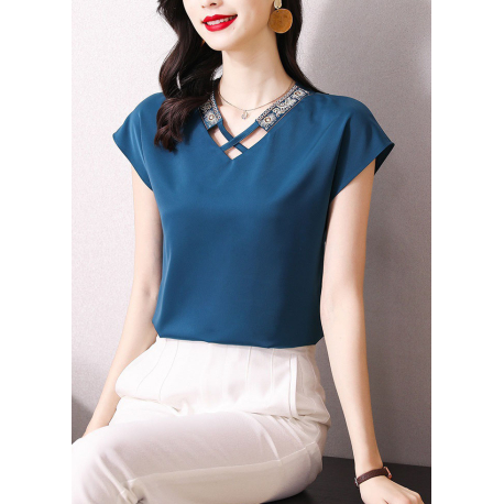 blouse wanita korea import T9061