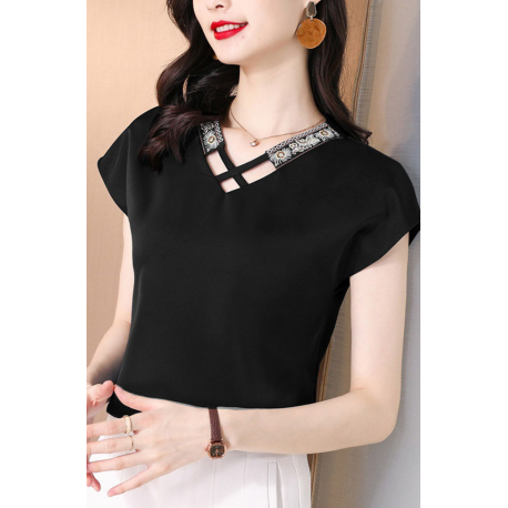 blouse wanita korea import T9062