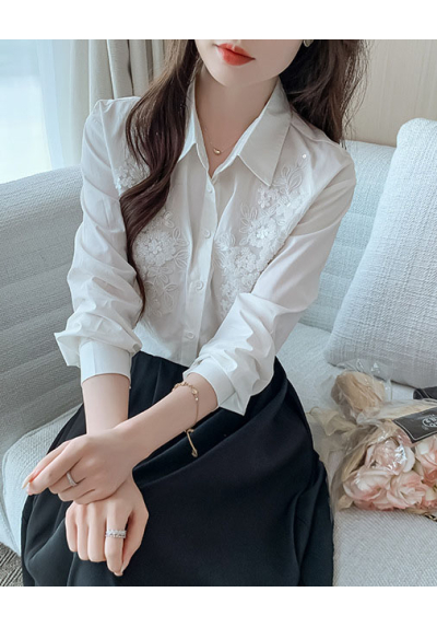 kemeja wanita korea import T9064