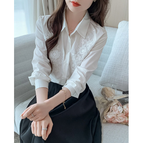 kemeja wanita korea import T9064