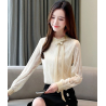 blouse brukat wanita korea import T9068