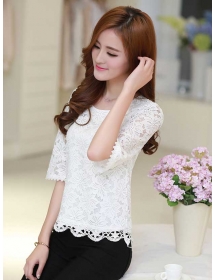 blouse brukat import T2599