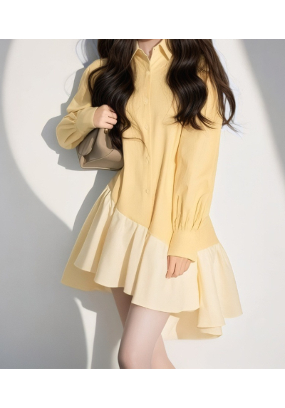 dress wanita korea import D8640