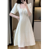 dress wanita korea import D8645