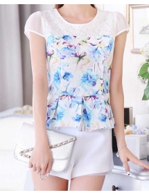 blouse wanita korea T2613
