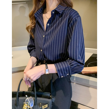 kemeja wanita korea lengan pendek T9084
