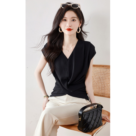 blouse  wanita korea T6005