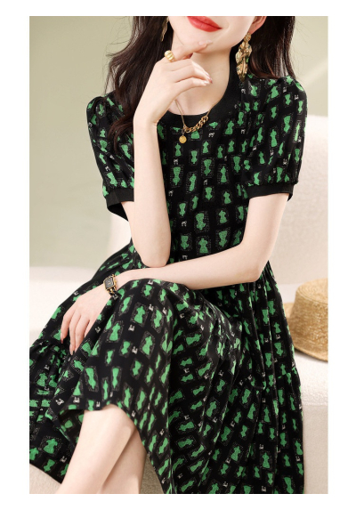 dress wanita korea import D8645
