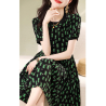 dress wanita korea import D8651