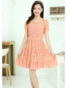 dress wanita import D2785