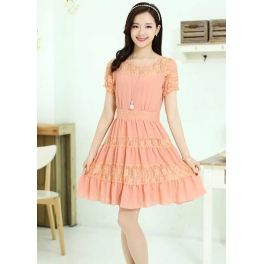 dress wanita import D2785