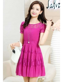 dress wanita import D2786