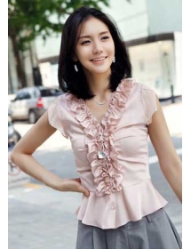 kemeja wanita korea T2645