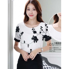 blouse wanita korea T2650