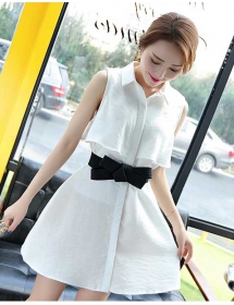 dress wanita korea D2800
