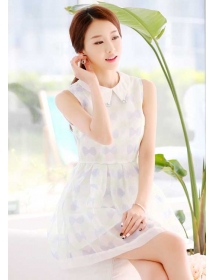 dress wanita korea D2804