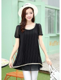 blouse chiffon import T2760