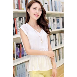 blouse wanita korea T2763