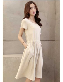 dress wanita korea D2880