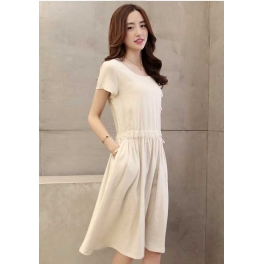 dress wanita korea D2880