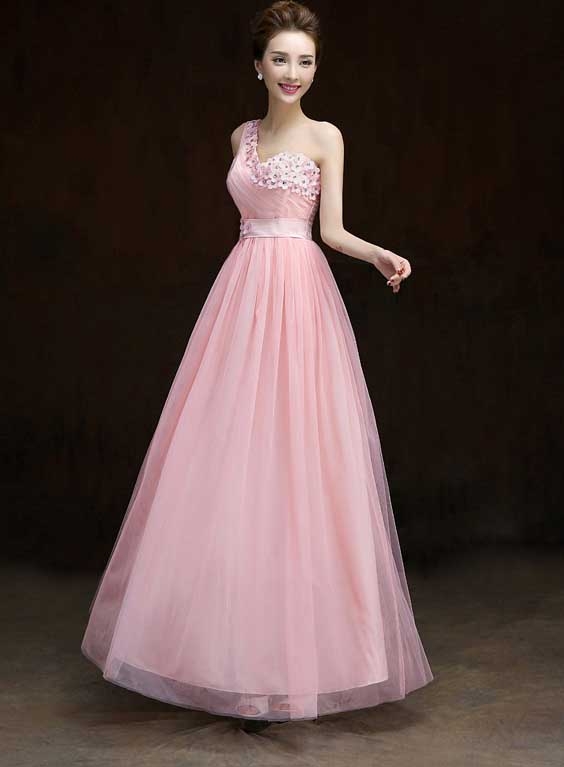 gaun panjang pesta D2888 - Moro Fashion