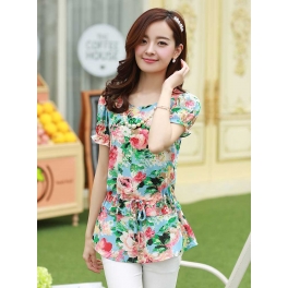 blouse chiffon import T2778