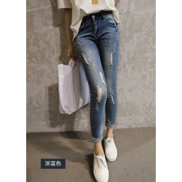 celana jeans sobek T2785