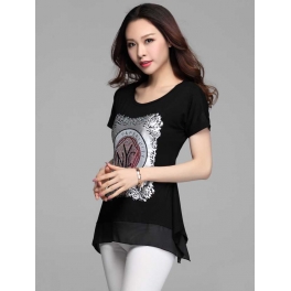 blouse wanita korea T2802