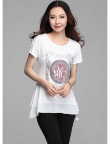 blouse wanita korea T2804