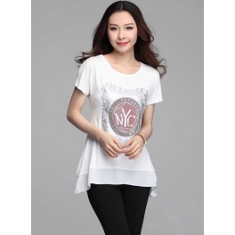 blouse wanita korea T2804