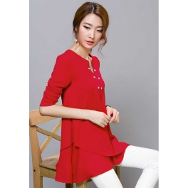 blouse lengan panjang T2806