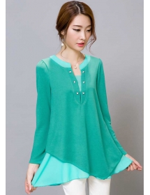 blouse lengan panjang T2807