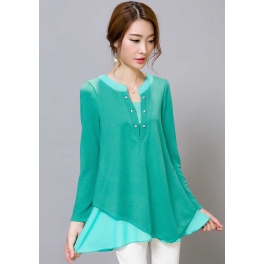 blouse lengan panjang T2807