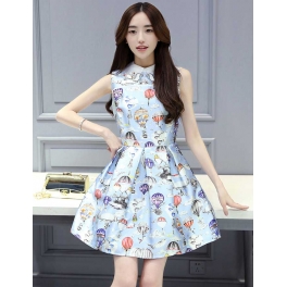 dress korea D2928