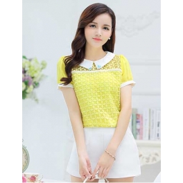 blouse wanita korea T2833