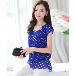 blouse chiffon import T2836