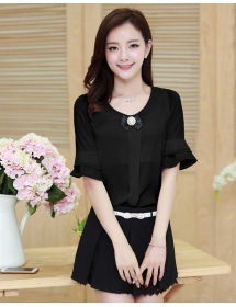 blouse chiffon import T2847