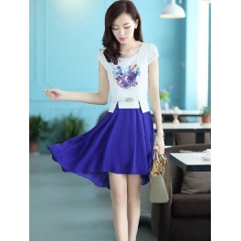 dress wanita import D2948