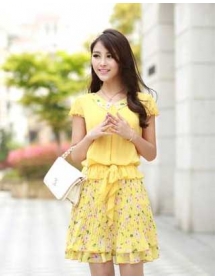 dress chiffon D2952