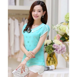 blouse chiffon import T2865