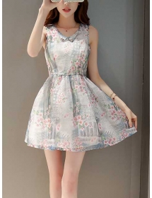 dress korea D2981