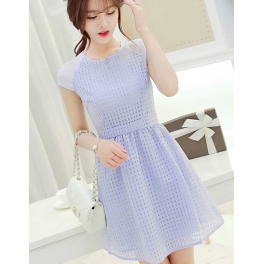 dress wanita import D2989