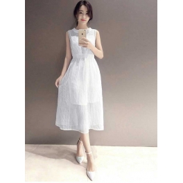 midi dress korea D2992