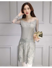 dress wanita import D3011