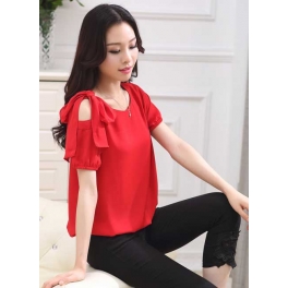 blouse wanita import T2936